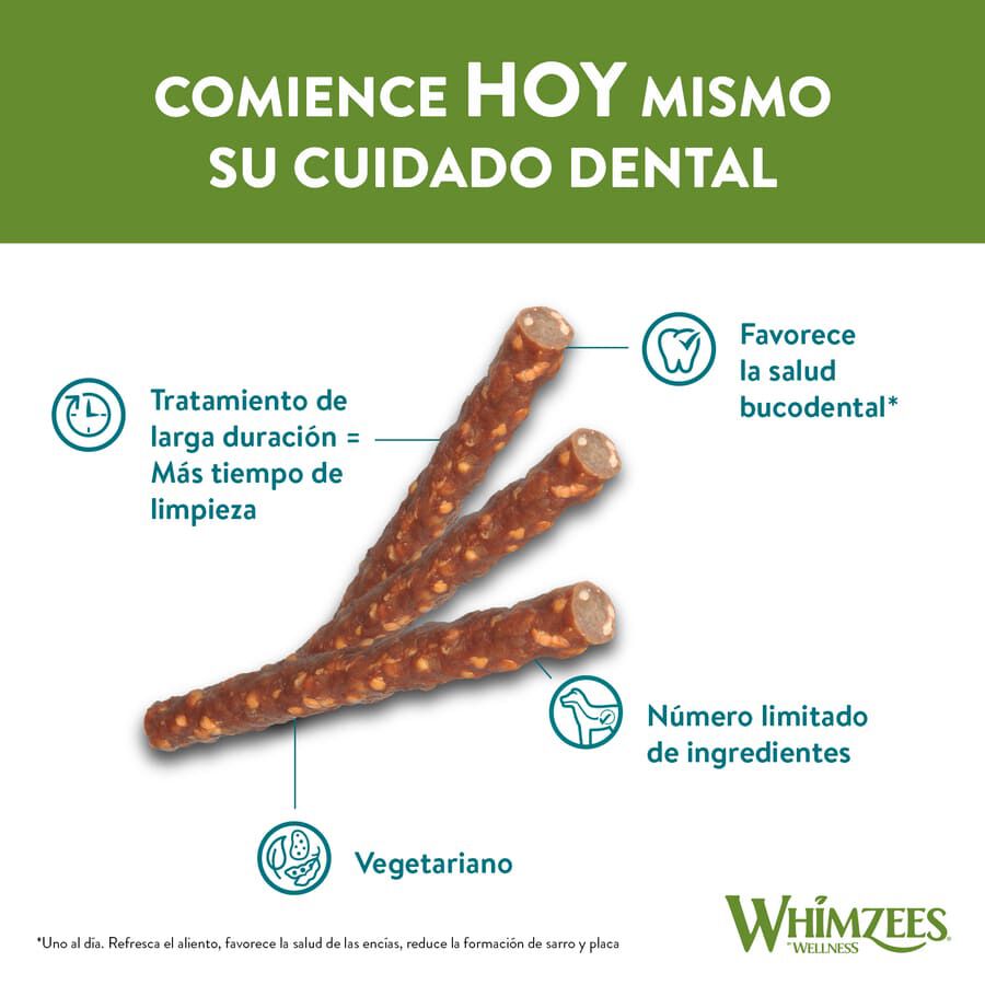 28 barritas Whimzees Snacks Dentales Grain Free para perros, , large indicador imagen numero 4